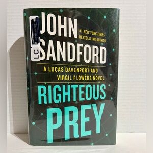 Righteous Prey Novel Hardcover Book John Sandford Thriller Fiction 2022